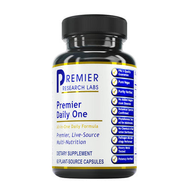 Premier Research Labs Daily One - All-In-One Daily Formula - Supports Energy, Health & Vitality - With Egcg, Calcium, Milk Thistl