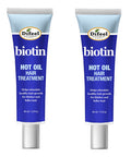 Difeel Hot Oil Hair Treatment with Biotin 1.5 oz. (Pack of 2) - Biotin Hot Oil Treatment