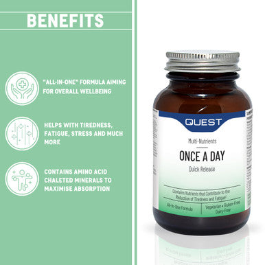 Quest Vitamins Once A Day Quick Release 90'S
