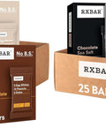 RXBAR Protein Bars, Protein Snack, Snack Bars, Chocolate Sea Salt, 22oz Box (12 Count)