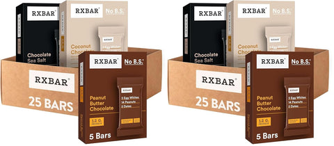 RXBAR Protein Bars, Protein Snack, Snack Bars, Chocolate Sea Salt, 22oz Box (12 Count)