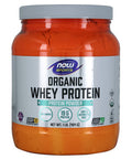 Now Foods, Sports, Organic Whey Protein, Natural Unflavored, 1 lb (454 g)