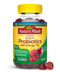 Nature Made Digestive Probiotics And Energy B12 Gummies Probiotics For Women And Men 50 Probiotic Gummies 25 Day Supply