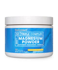 BioEmblem Triple Magnesium Powder Drink 350mg High Absorption Magnesium Glycinate Gluconate Taurate and GABA for Rest Sleep and Brain Health Passionfruit Mango Flavor Vegan