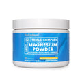 BioEmblem Triple Magnesium Powder Drink 350mg High Absorption Magnesium Glycinate Gluconate Taurate and GABA for Rest Sleep and Brain Health Passionfruit Mango Flavor Vegan
