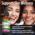 Nature'S Answer Plantain Leaf with Organic Alcohol 2000mg 1oz Extract | Supports Skin Wellness | Gluten- Non-GMO Vegan No Preservatives or Artificial Flavors | Single Count