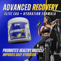 Alpha Supps Hydro 9 Aminos Eaa + Hydration Formula Essential Amino Acids Eaas Powder With Bcaas & Electrolytes 30 Servings - Pineapple Mango
