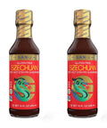 San-J - Spice of Life Variety Pack- Teriyaki, Orange Sauce, Szechuan, Thai Peanut - All Gluten Free Cooking Sauces - Non-GMO - 10 oz. Bottles - 4 Pack