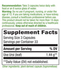 Nature'S Way Uva Ursi 1440 Mg Per Serving 100 Capsules