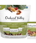 Orchard Valley Harvest Honey Roasted Mixed Nuts, 1 Ounce Bags (Pack of 15), Almonds, Peanuts, Pecans, and Cashews, Gluten Free, Non-GMO, No Artificial Ingredients