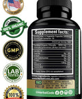 Hcl Herbal Code Labs Chlorella Capsules Organic 3000 Mg - Cracked Cell Wall Blue Green Algae Supplement - Best Natural Detox Cleanse - Plant Vitamins Minerals Chlorophyll Vegan Protein Powder Pills - Made In Usa