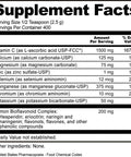 Nutribiotic - Ascorbate Bio-C 16 Oz Effervescent Vitamin C Powder With Lemon Bioflavonoids & Minerals Calcium Magnesium Zinc Selenium & More Bioavailable Antioxidant & Collagen Support Vegan