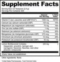Nutribiotic - Ascorbate Bio-C 16 Oz Effervescent Vitamin C Powder With Lemon Bioflavonoids & Minerals Calcium Magnesium Zinc Selenium & More Bioavailable Antioxidant & Collagen Support Vegan