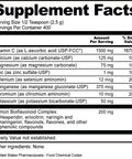 NutriBiotic Ascorbate BioC Effervescent Vitamin C Powder With Lemon Bioflavonoids and Minerals Calcium Magnesium Zinc Selenium and More Bioavailable Antioxidant and Collagen Support Vegan 16 Oz