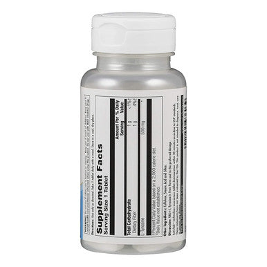 Kal 500 Mg L-tyrosine Tablets, 30 Count