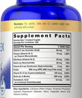 Carlyle Stress B Complex Vitamin Supplement | 180 Caplets | With Vitamin C | Non-Gmo And Gluten Free