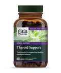 Gaia Herbs, Thyroid Support, Ashwaganda, Bladderwrack, Coleus, Kelp, Schisandra, Vegan Liquid Phyto Capsules, 120 Count