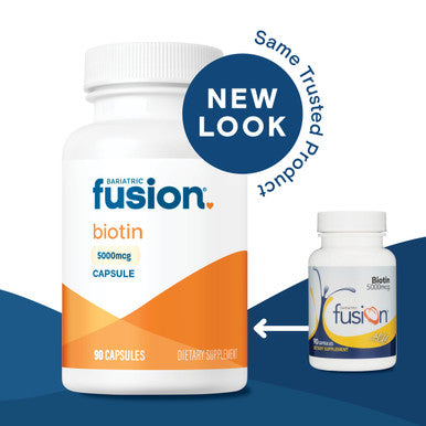 Bariatric Fusion Biotin 5000 mcg 90 Capsules