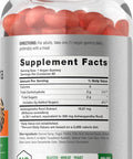 Horbaach Ashwagandha Gummies For Women And Men 60 Count Vegan, Non-Gmo, Gluten Supplement Tropical Flavor