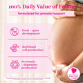 Pink Stork Folate: Methyl Folate - MTHFR Acid Natural Form of Folic Acid for Pregnancy Formulated for Mom + Baby Women-Owned 60 Capsules (Packaging May Vary)
