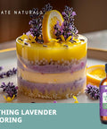 Kate Naturals Lavender Extract For Baking Drinks Coffee Lattes. Food Grade Lavender Oil For Flavoring & Cooking (1Oz Sugar )