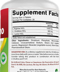 Best Naturals Tri-Amino with L-Arginine L-Ornithine L-Lysine 120 Tablets ( Improved Formula)