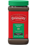 Community Coffee Breakfast Blend Instant Coffee, Medium Roast, 7 oz Jar (Pack of 4)