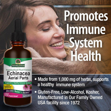 Nature'S Answer Echinacea with Organic Alcohol 2-Fluid Ounces