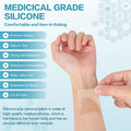 Silicone Scar Sheets (1.6 X120 Roll-3M), 1 Roll Medical Grade Washable Silicone Scar Tape, Reusable Scar Removal Sheets For C-Section, Surgery, Burn, Keloid, Acne