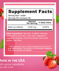 EZ Melts Dissolvable Biotin 5000 mcg Hair Skin & Nail Support Sugar-Free 3-Month Supply