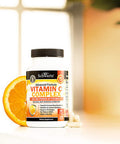 Vitamin C 1000mg Capsules with Zinc Rose Hips Bioflavonoids Immune Support Supplement with 10x The Power of Vitamin C Shortens Lessens Symptoms Equal to 10 Oranges 120 Capsules