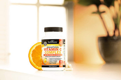 Vitamin C 1000mg Capsules with Zinc Rose Hips Bioflavonoids Immune Support Supplement with 10x The Power of Vitamin C Shortens Lessens Symptoms Equal to 10 Oranges 120 Capsules