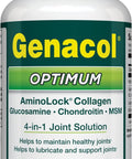 Genacol Optimum â€“ Glucosamine Chondroitin Msm And Ultra-Hydrolyzed Collagen Tablets Maintains Healthy Joints Protects & Lubricate Cartilage 90 Tablets (30-Day Supply)