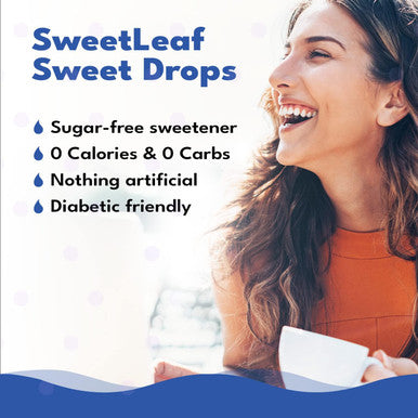 Sweetleaf Stevia Sweet Drops Berry - Liquid Stevia Drops Sweetener Zero Calorie Non-GMO Flavored Stevia Liquid Sugar Substitute for Sugar- Sodas Mixed Drinks Iced Tea 2 Fl Oz (Pack of 2)