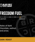 Black Rifle Coffee Company dom Fuel (Dark Roast Coffee Pods) Single Serve Pods Dark And Bold Flavor Helps Supports Veterans And First Responders 12 Count