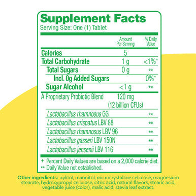 Probiotic for Women Helps Protect Vaginal Health Supports Digestive Immune Health Culturelle Womens Wellness Probiotic Chewables 30 Count