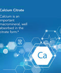 NutriCology Calcium Citrate Bone Teeth Muscle Nerve Support 180 Vegetarian Capsules