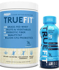 TrueFit Protein Powder (Vanilla 2lb) with TrueFit Protein Shake & Meal Replacement (Vanilla 12 Count)