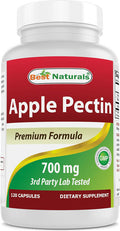 Best Naturals Apple Pectin 700 mg 120 Capsules