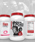 5% Nutrition Real Carbs + Protein (2 Pack Bundle) | Clean Mass Gainer Protein Powder | Real Food Carbohydrate Fuel for Pre Workout/Post-Workout Recovery Meal (Chocolate + Birthday Cake)