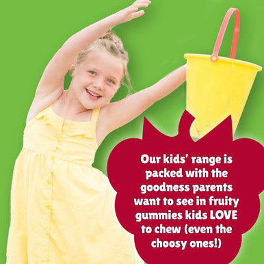 Chewy Vites Kids High Strength Vit D3 60 Kids Vitamin D Gummies 10 mcg 400 IU Vitamin D3 2 Months Supply Vegan Real Fruit Juice Age 3 + Strawberry Flavour