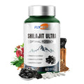 Shilajit for Men Women Shilajit with Naturally Fulvic Acid and L-Arginine Himalayan Shilajits for Extra Power Stamina and Immune Support Non-GMO Made in USA 60 Capsules, 1,300mg Per Serving