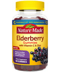 Nature Made Elderberry With Vitamin C And Zinc Dietary Supplement For Immune Support 100 Gummies 50 Day Supply