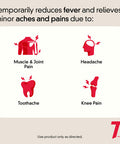 Extra Strength Caplets with 500 mg , Pain Reliever & Fever Reducer, 225 ct