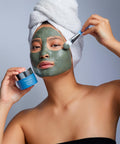 Olivanna Detox Oceanic Marine - Active Charcoal Facial Mask for Blemishes and Breakouts - Rich in Antioxidants Vitamin C and E - 1.6 oz