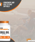 Bulksupplements.Com Krill Oil 1000Mg Softgels - Krill Oil Supplement, Antarctic Krill Oil, Dha Supplements - Krill Oil Omega 3, 2 Krill Oil Softgels Per Serving (1000Mg), 120 Softgels