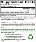 Best Naturals Moringa 500 mg 180 Vegetarian Capsules