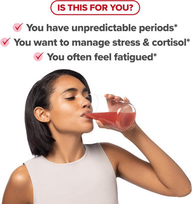Flo Women S Endocrine Superfood Powder Supports Healthy Cortisol Levels, Hormonal Balance, Thyroid & Gut Health Multivitamin Plus Rhodiola, Dim, Myo-Inositols, Red Superfood 25 Servings
