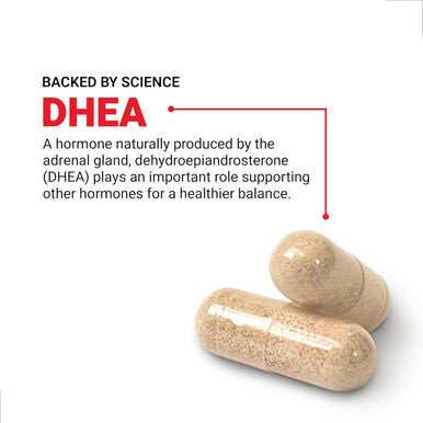 Force Factor DHEA 50mg DHEA Supplement for Women and Men to Support Hormone Balance and Healthy Mood Premium Quality Vegan Friendly Non-GMO 100 Vegetable Capsules
