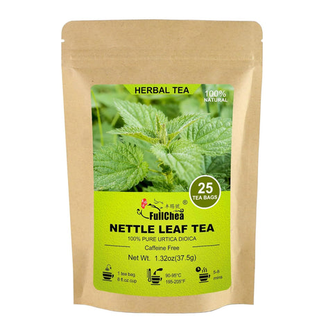 FullChea - White Mulberry Leaf Tea, 40 Teabags Ã¢â‚¬â€œ 100% Pure Dried Mulberry Tea Ã¢â‚¬â€œ Slightly Sweet & Refreshing - Non-GMO - Caffeine-Free - Support Wellness & Improve Digestion
